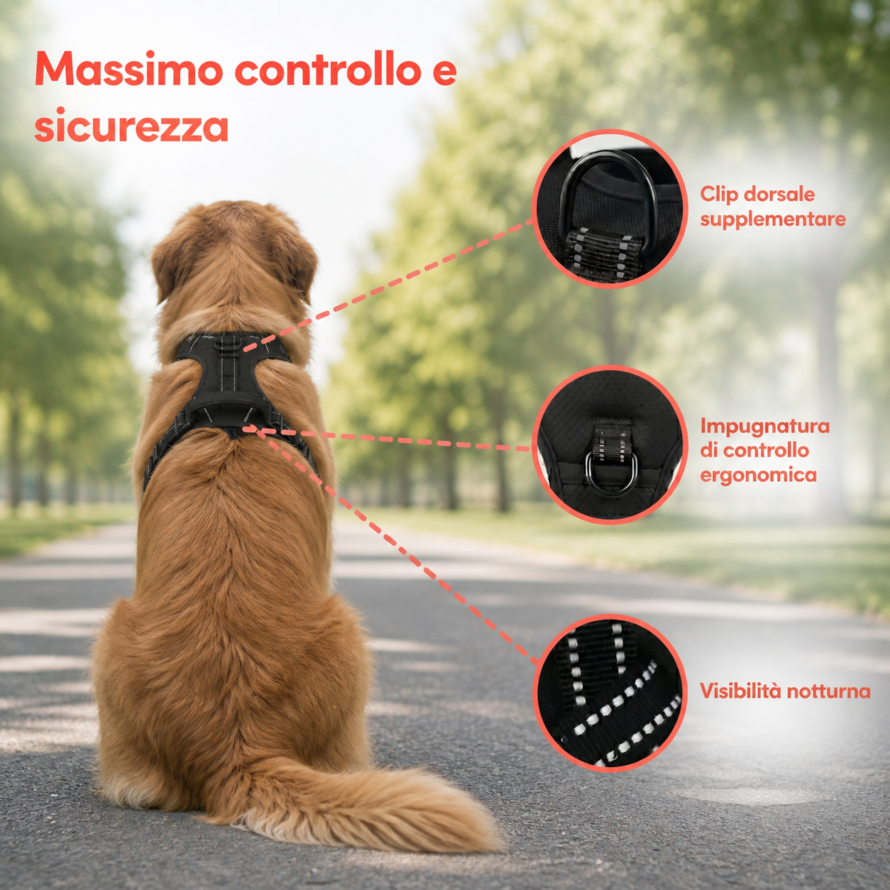 Pettorina Anti-Trazione Zivaro™