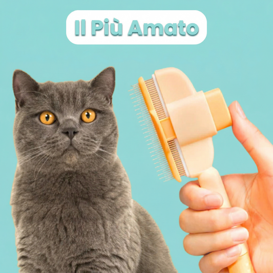 Spazzola antipeli per gatti