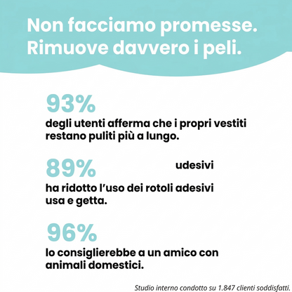 PelFree™ – Guanto Antipeli Riutilizzabile